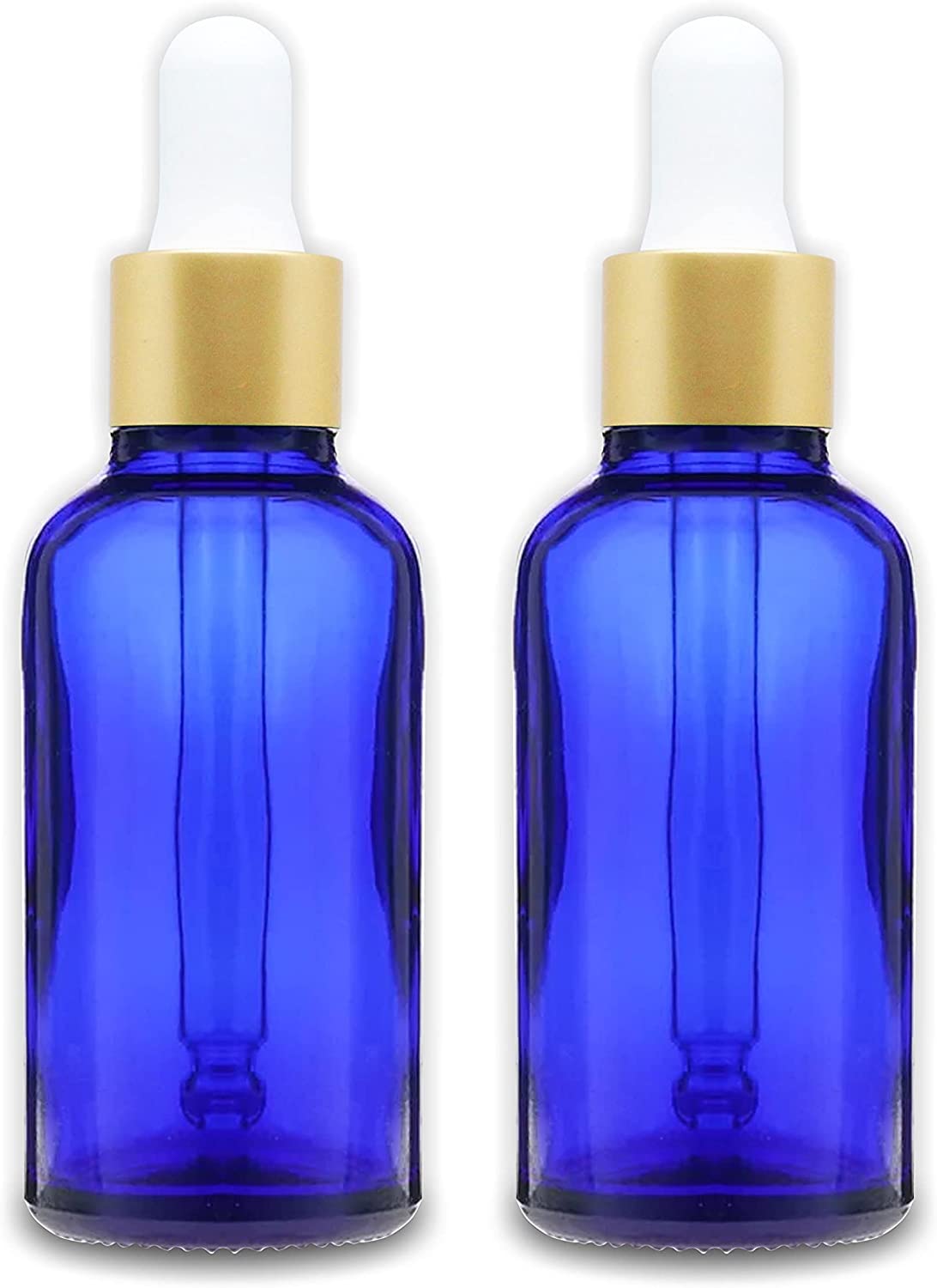 Salvia Cosmetic Jar,Cosmetic Jar 2 Bottle 30ml Amber Blue Color Bottles 30ml